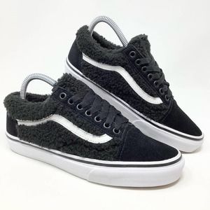 Vans Authentic Faux Fur Women Shoes Size.8